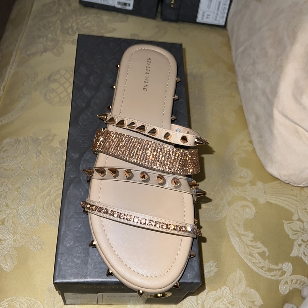 Azalea Wang Spike Sandal - Picture 2 of 3